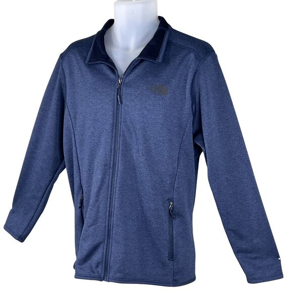 The North Face Womens 2X Full Zip Skyline Navy Athleisure Stretchy Jacket Sporty - Picture 7 of 16